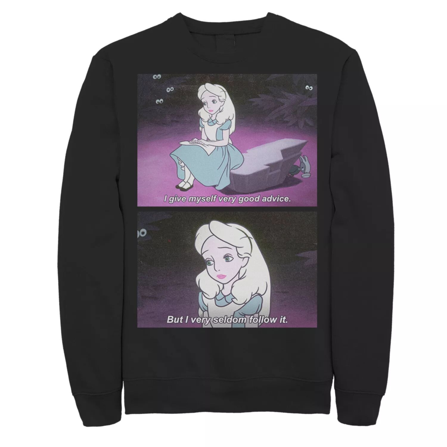 Мужской свитшот с вставками Disney «Алиса в стране чудес» - «Я даю хорошие советы» Licensed Character
Мужской свитшот с вставками Disney «Алиса в стране чудес» - «Я даю хорошие советы» Licensed Character