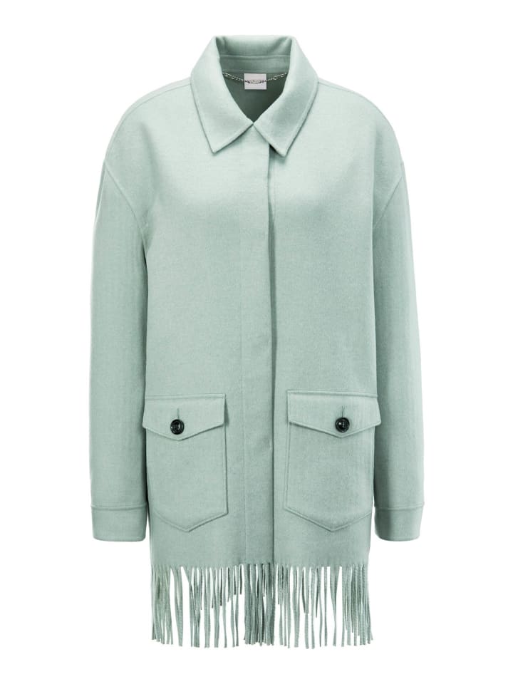 MADELEINE Длинная переходная куртка светло-зеленого/меланжевого цвета
MADELEINE Длинная переходная куртка светло-зеленого/меланжевого цвета