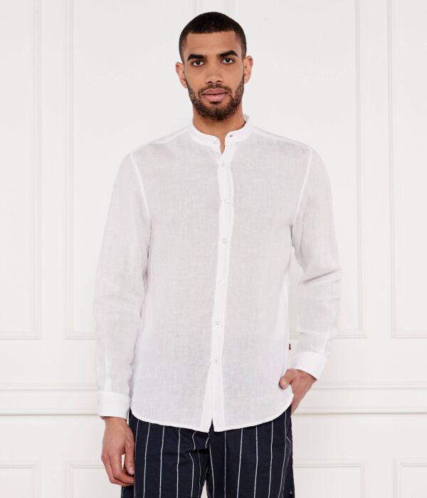 Льняная рубашка race_1_m Regular fit Boss Orange, белый
Льняная рубашка race_1_m Regular fit Boss Orange, белый