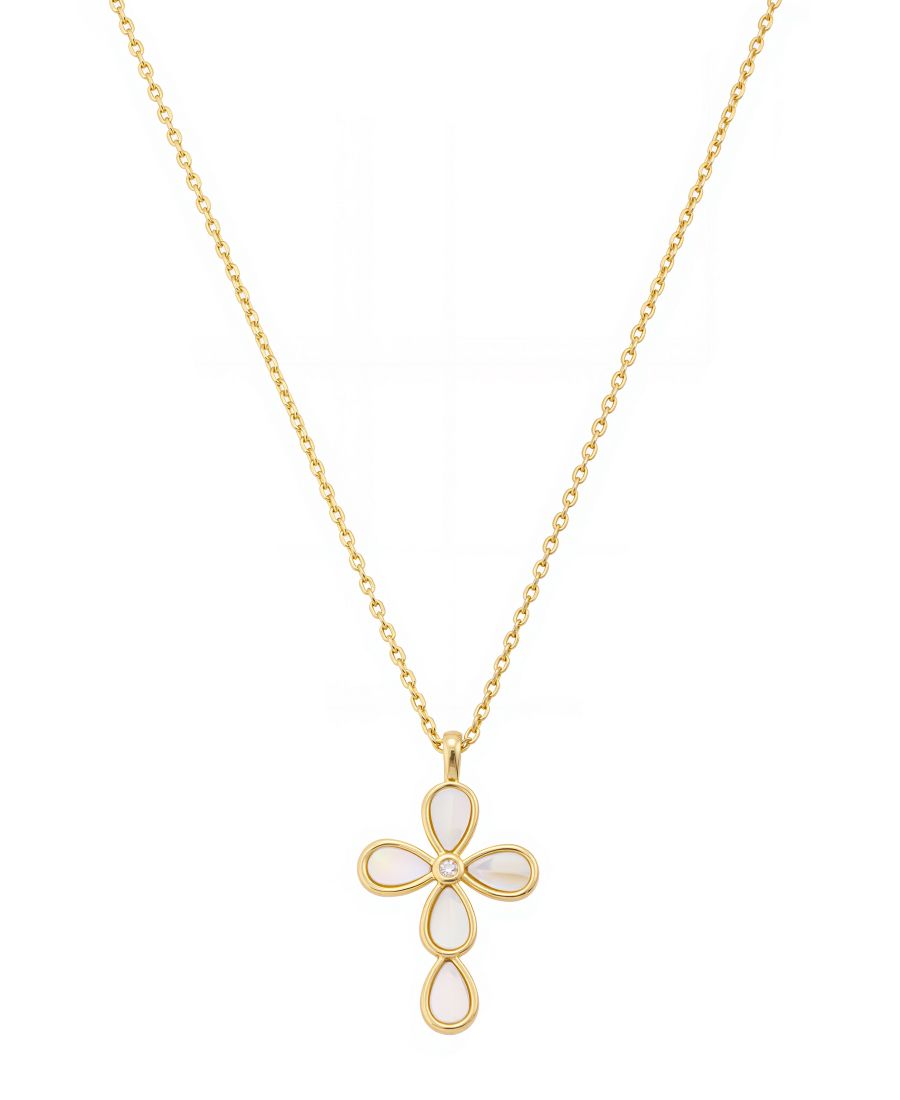 Подвеска-крест из перламутра с золотым покрытием Unwritten, Gold
Подвеска-крест из перламутра с золотым покрытием Unwritten, Gold