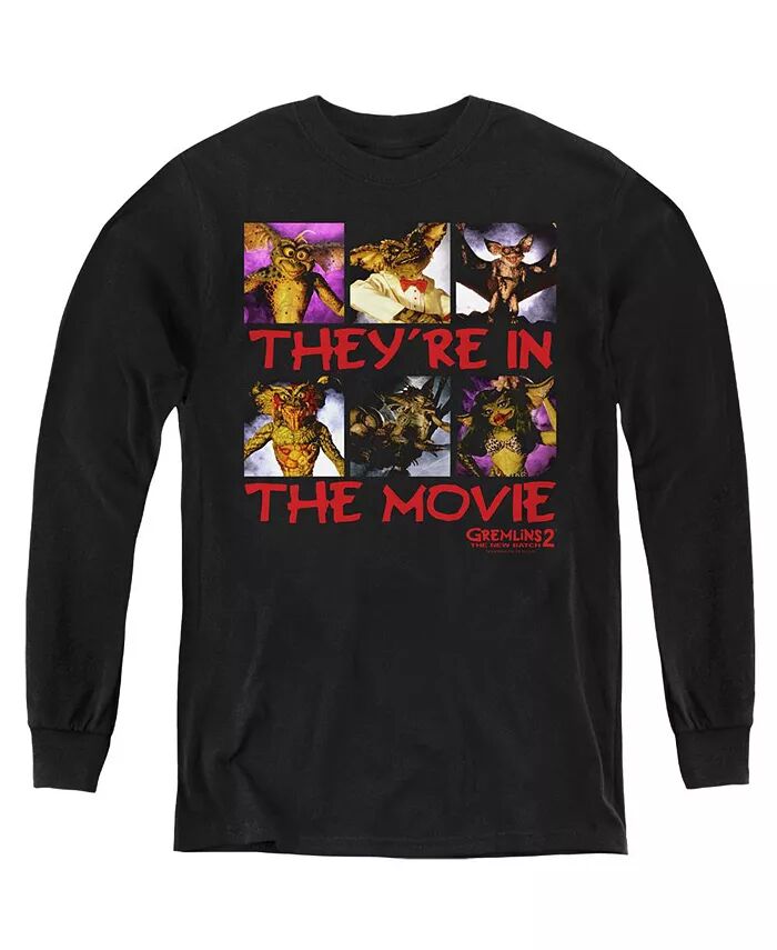 2 Молодежь в фильме Длинный рукав Толстовка Gremlins, черный 
2 Молодежь в фильме Длинный рукав Толстовка Gremlins, черный