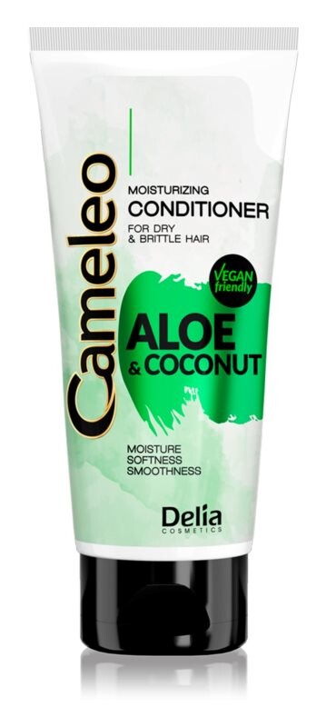 Увлажняющий кондиционер для сухих и ломких волос Delia Cosmetics Cameleo Aloe & Coconut
Увлажняющий кондиционер для сухих и ломких волос Delia Cosmetics Cameleo Aloe & Coconut