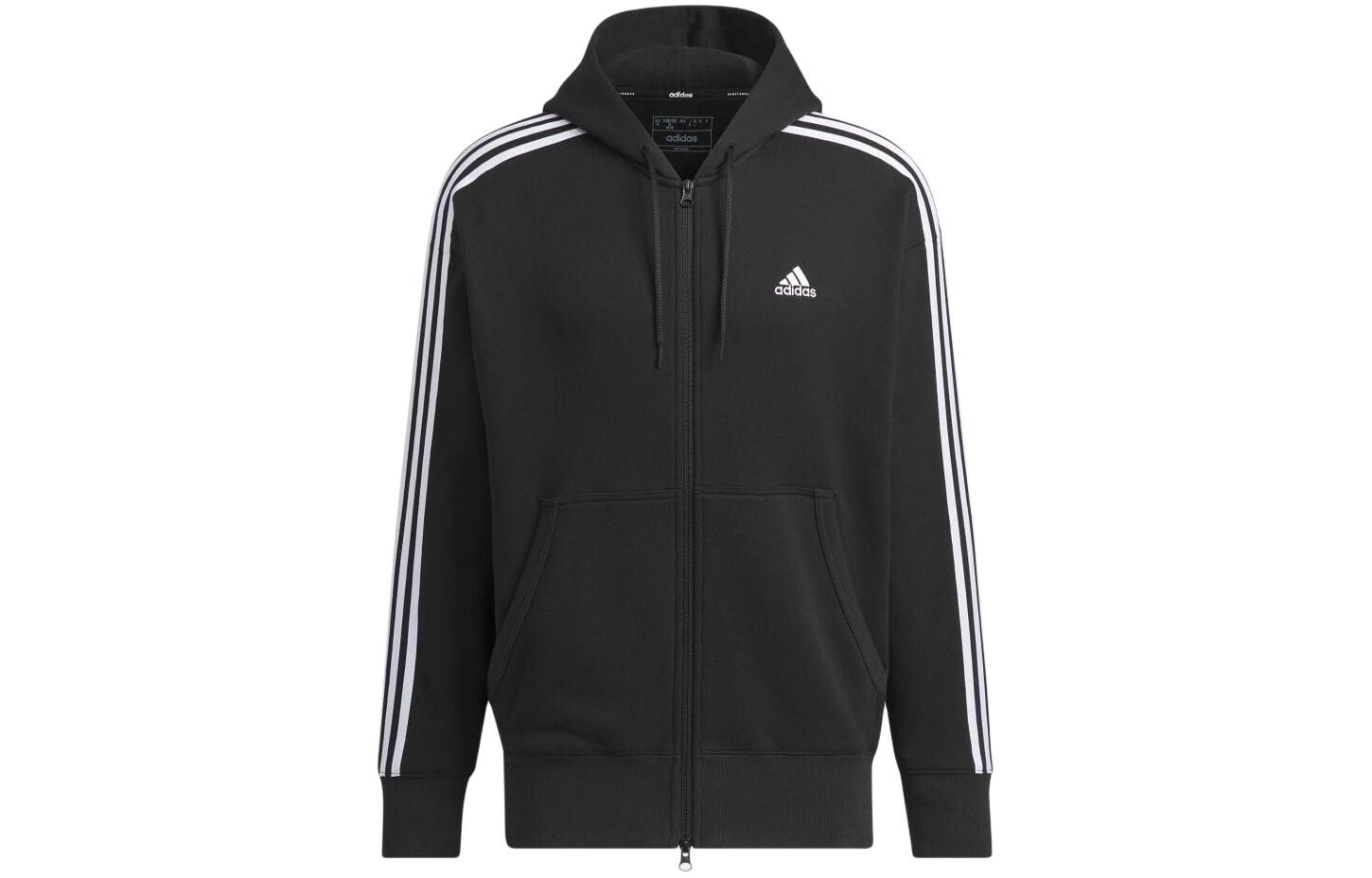 Одежда Толстовка мужская черная Adidas, черный
Одежда Толстовка мужская черная Adidas, черный