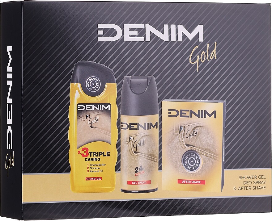 Парфюмерный набор Denim Gold
Парфюмерный набор Denim Gold