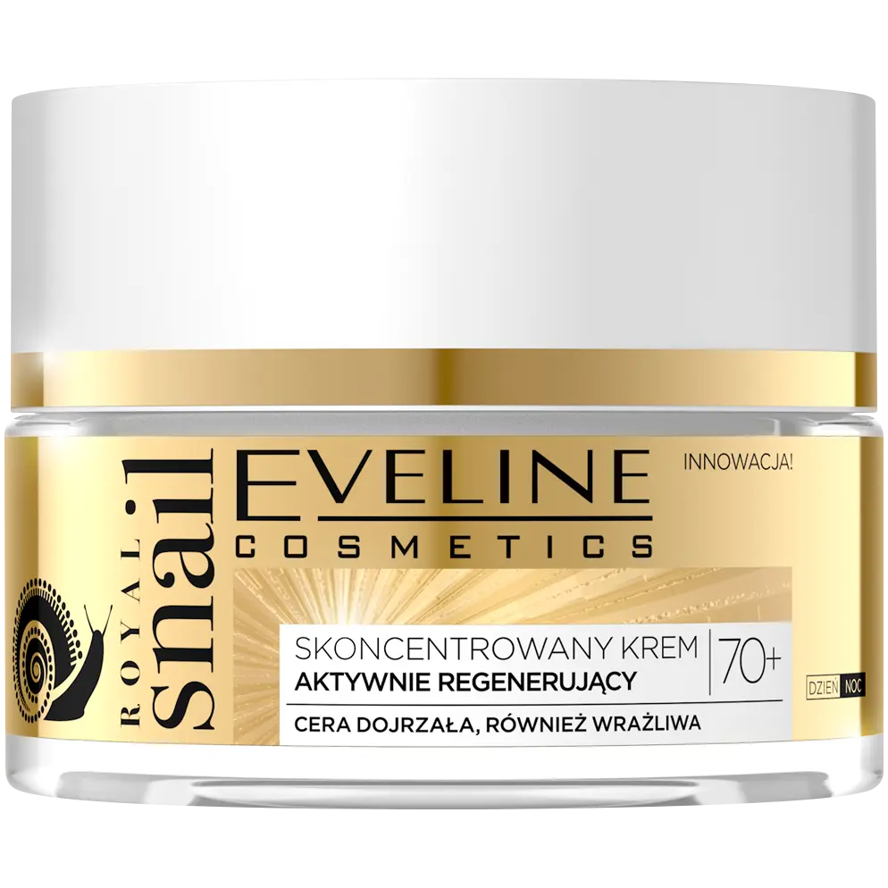 Eveline Cosmetics Royal Snail концентрированный дневной и ночной крем для лица 70+, 50 мл
Eveline Cosmetics Royal Snail концентрированный дневной и ночной крем для лица 70+, 50 мл
