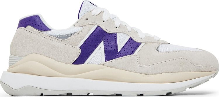 Кроссовки New Balance 57/40 'Sea Salt Prism Purple', белый
Кроссовки New Balance 57/40 'Sea Salt Prism Purple', белый