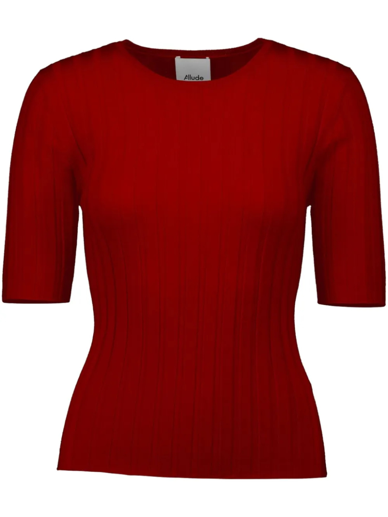 Топ в рубчик от Allude, красный 
Топ в рубчик от Allude, красный