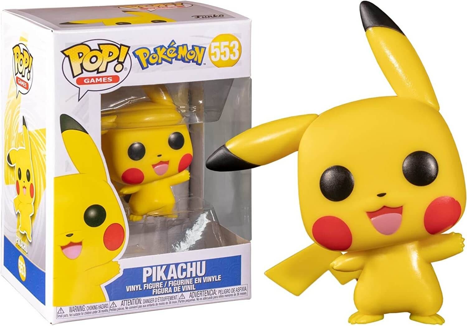 Фигурка Funko POP! Pokemon - Pikachu (Waving)
Фигурка Funko POP! Pokemon - Pikachu (Waving)