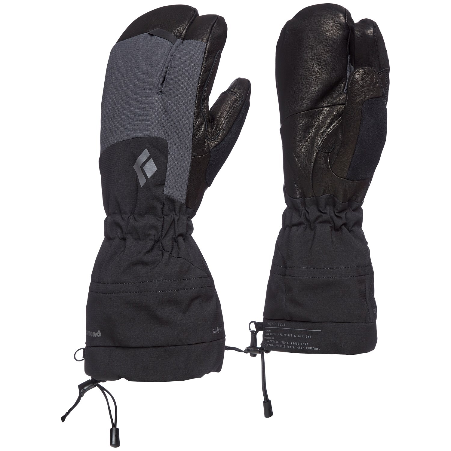 Перчатки Black Diamond Soloist Finger, черный 
Перчатки Black Diamond Soloist Finger, черный