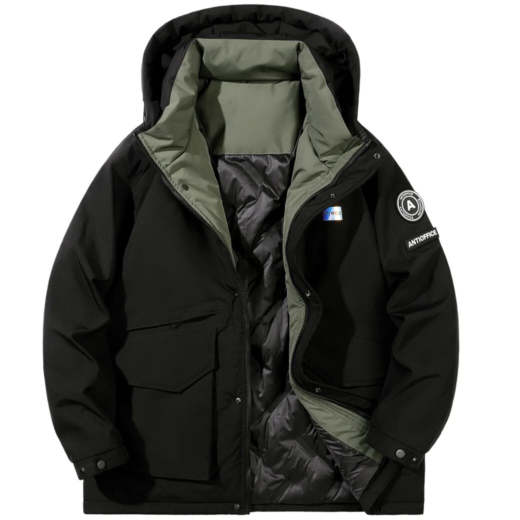 Мужской пуховик Antioffice, черный
Мужской пуховик Antioffice, черный