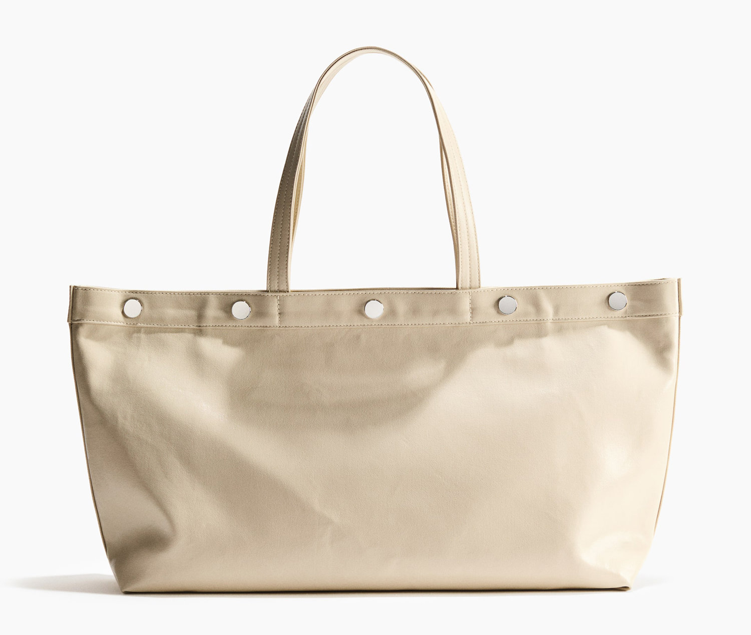 Сумка-тоут H&M Coated Canvas, светло-бежевый
Сумка-тоут H&M Coated Canvas, светло-бежевый