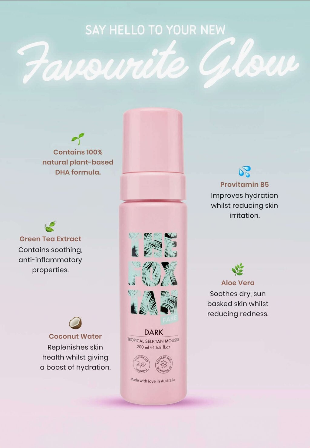Автозагар DARK TROPICAL SELF-TAN MOUSSE The Fox Tan, бежевый
Автозагар DARK TROPICAL SELF-TAN MOUSSE The Fox Tan, бежевый