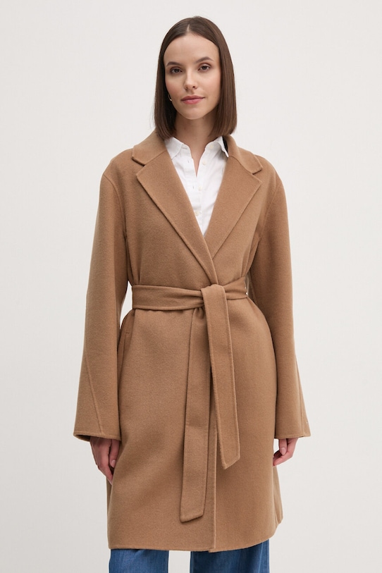 Шерстяное пальто Tommy Hilfiger, коричневый
Шерстяное пальто Tommy Hilfiger, коричневый