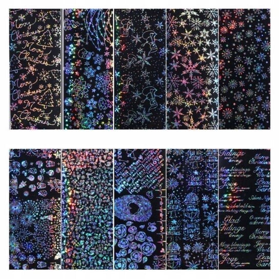 10x ГОЛОГРАФИЧЕСКАЯ ТРАНСФЕРНАЯ ФОЛЬГА 10смx4см СНЕЖИНКИ, РОЖДЕСТВЕНСКИЙ НАБОР, Frezarkowo
10x ГОЛОГРАФИЧЕСКАЯ ТРАНСФЕРНАЯ ФОЛЬГА 10смx4см СНЕЖИНКИ, РОЖДЕСТВЕНСКИЙ НАБОР, Frezarkowo