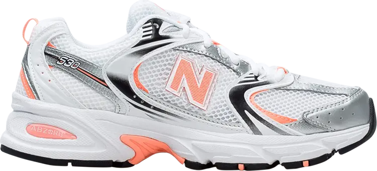 Кроссовки New Balance 530 'White Paradise Pink', белый
Кроссовки New Balance 530 'White Paradise Pink', белый