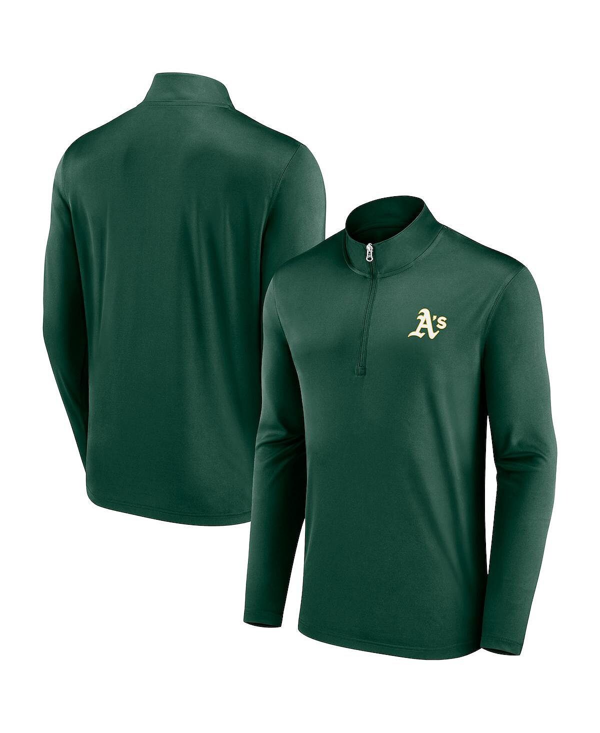 Мужская фирменная зеленая куртка oakland athletics underdog mindset с молнией на четверть Fanatics, зеленый
Мужская фирменная зеленая куртка oakland athletics underdog mindset с молнией на четверть Fanatics, зеленый