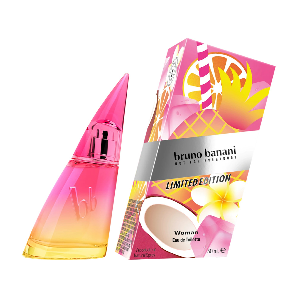 Туалетная вода Bruno Banani Limited Edition Woman
Туалетная вода Bruno Banani Limited Edition Woman