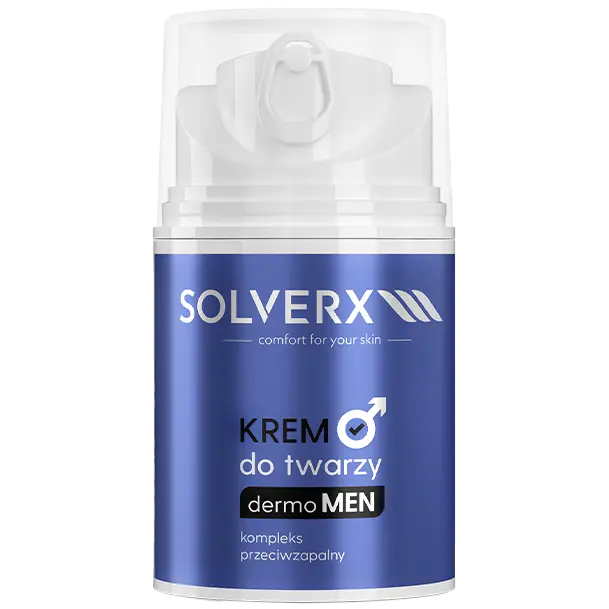 Solverx dermoMen крем для лица, 50 мл
Solverx dermoMen крем для лица, 50 мл