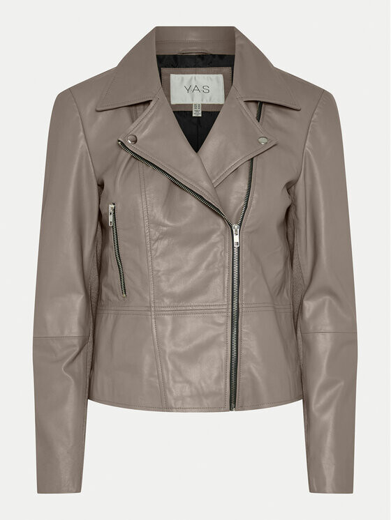 Кожаная куртка стандартного кроя Yas, серый
Кожаная куртка стандартного кроя Yas, серый