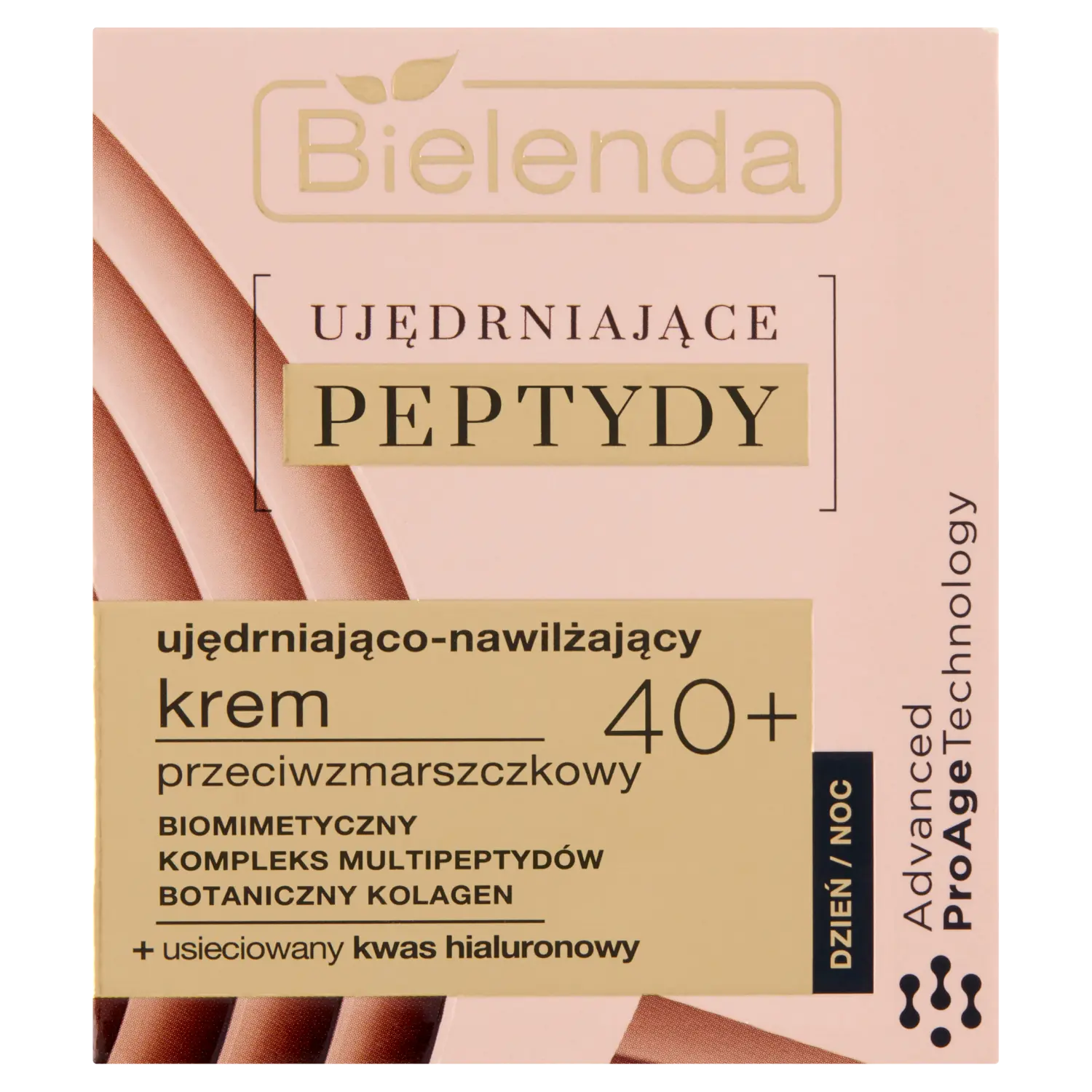 Bielenda Ujędrniające Peptydy укрепляющий и увлажняющий крем для лица против морщин 40+, 50 мл