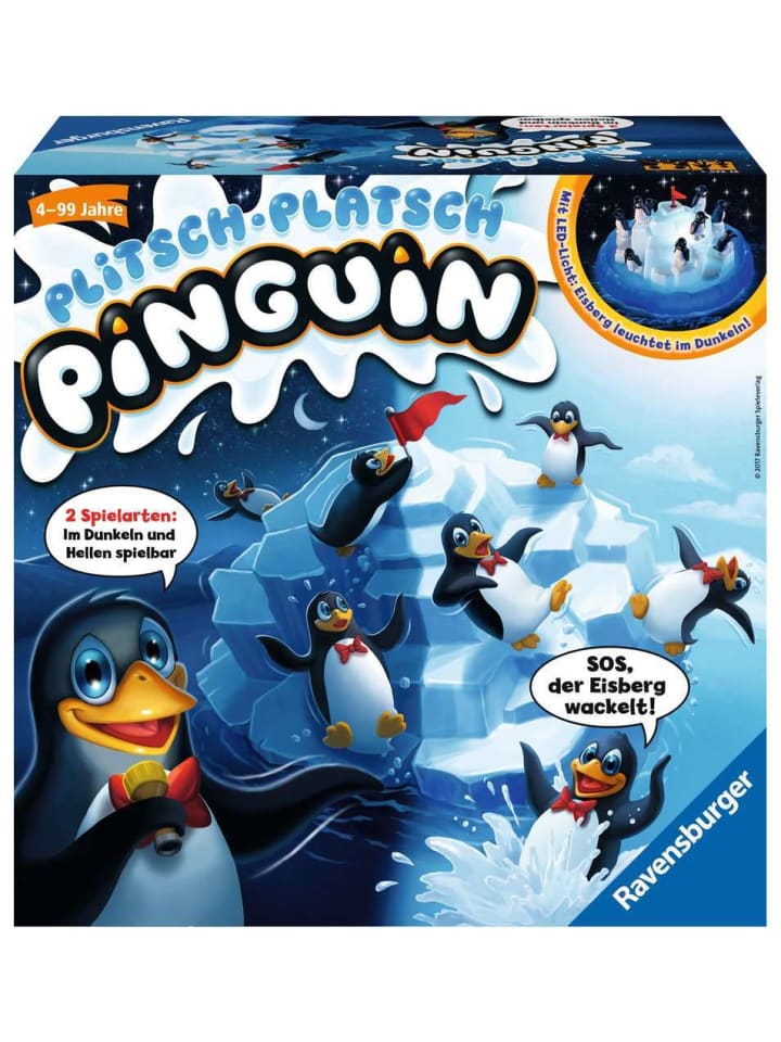 Экшен-игра Plitsch-Platsch Penguin от Ravensburger в красочном исполнении
Экшен-игра Plitsch-Platsch Penguin от Ravensburger в красочном исполнении