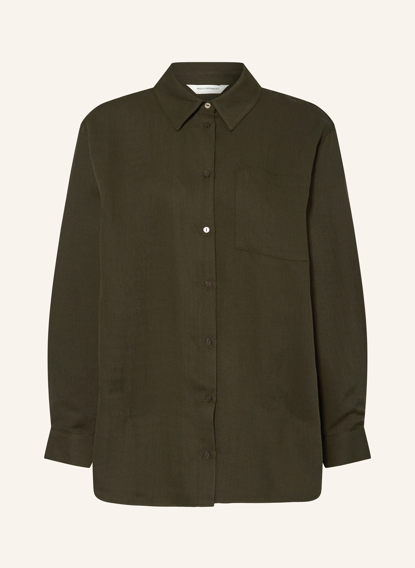 Верхняя рубашка mschgenette Msch Copenhagen, хаки
Верхняя рубашка mschgenette Msch Copenhagen, хаки