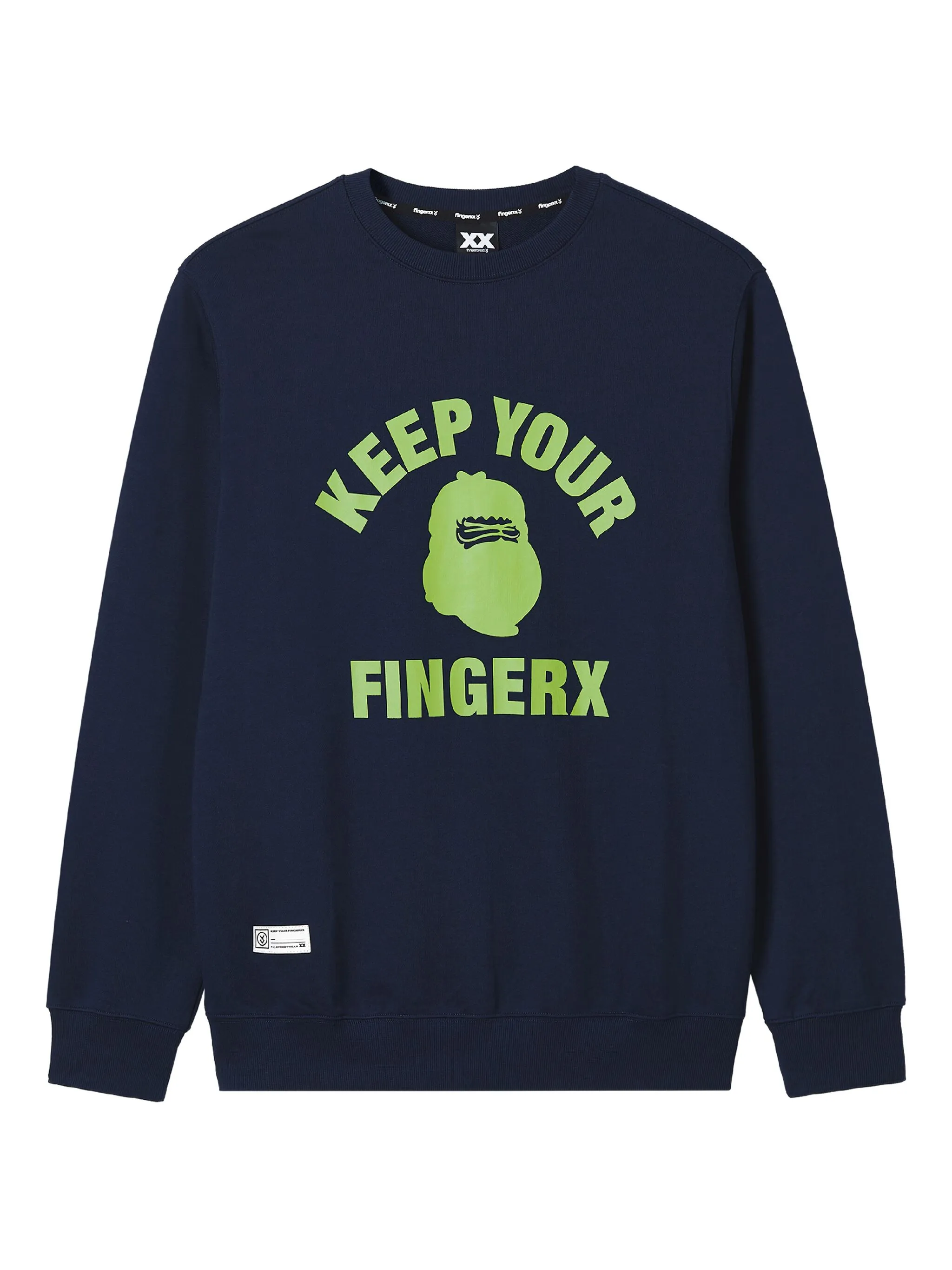 Толстовка с графичным принтом Fingercroxx, синий
Толстовка с графичным принтом Fingercroxx, синий