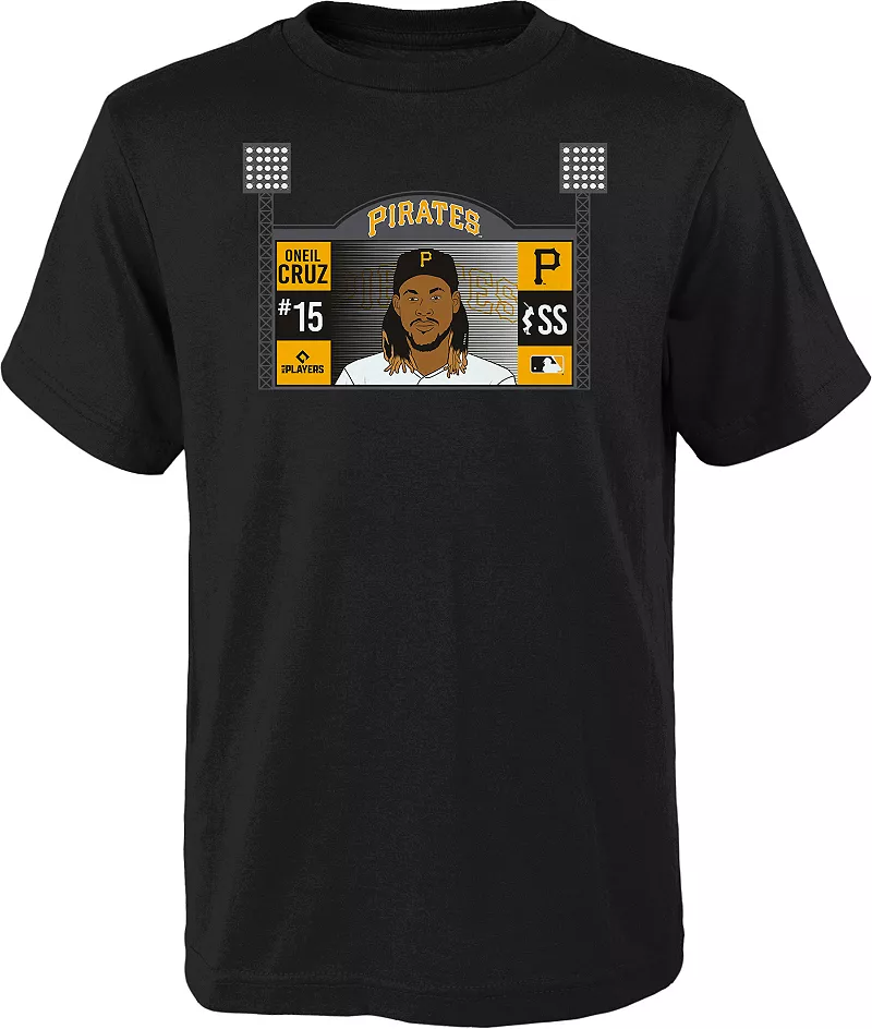 Черная футболка Nike Youth Pittsburgh Pirates Oneil Cruz Jumbotron MLB Team Apparel
Черная футболка Nike Youth Pittsburgh Pirates Oneil Cruz Jumbotron MLB Team Apparel