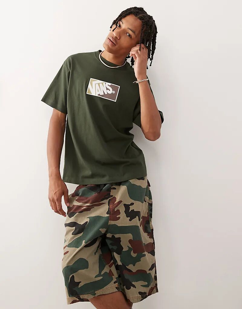 Футболка Vans Original Standards Blockbox зеленого цвета
Футболка Vans Original Standards Blockbox зеленого цвета