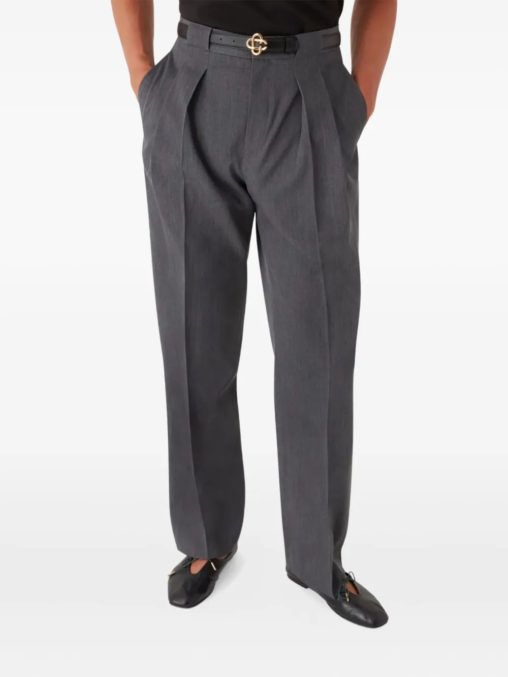 Шерстяные классические брюки Casablanca, серый
Шерстяные классические брюки Casablanca, серый