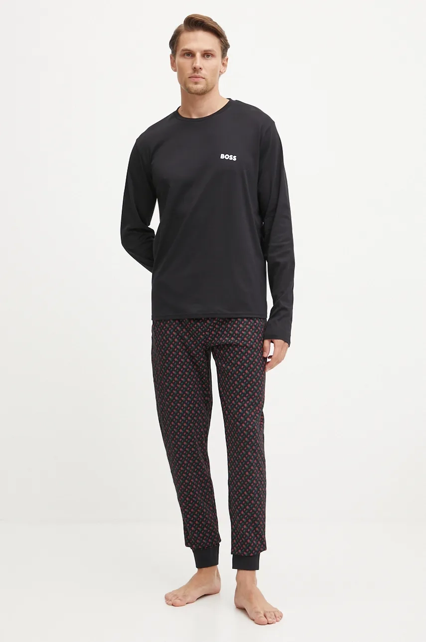 Шерстяная пижама BOSS, черный
Шерстяная пижама BOSS, черный