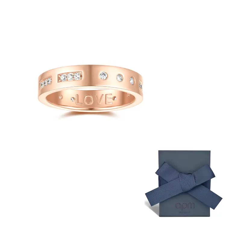 Apm Monaco Кольца из медного сплава MORSE CODE унисекс rose gold
Apm Monaco Кольца из медного сплава MORSE CODE унисекс rose gold