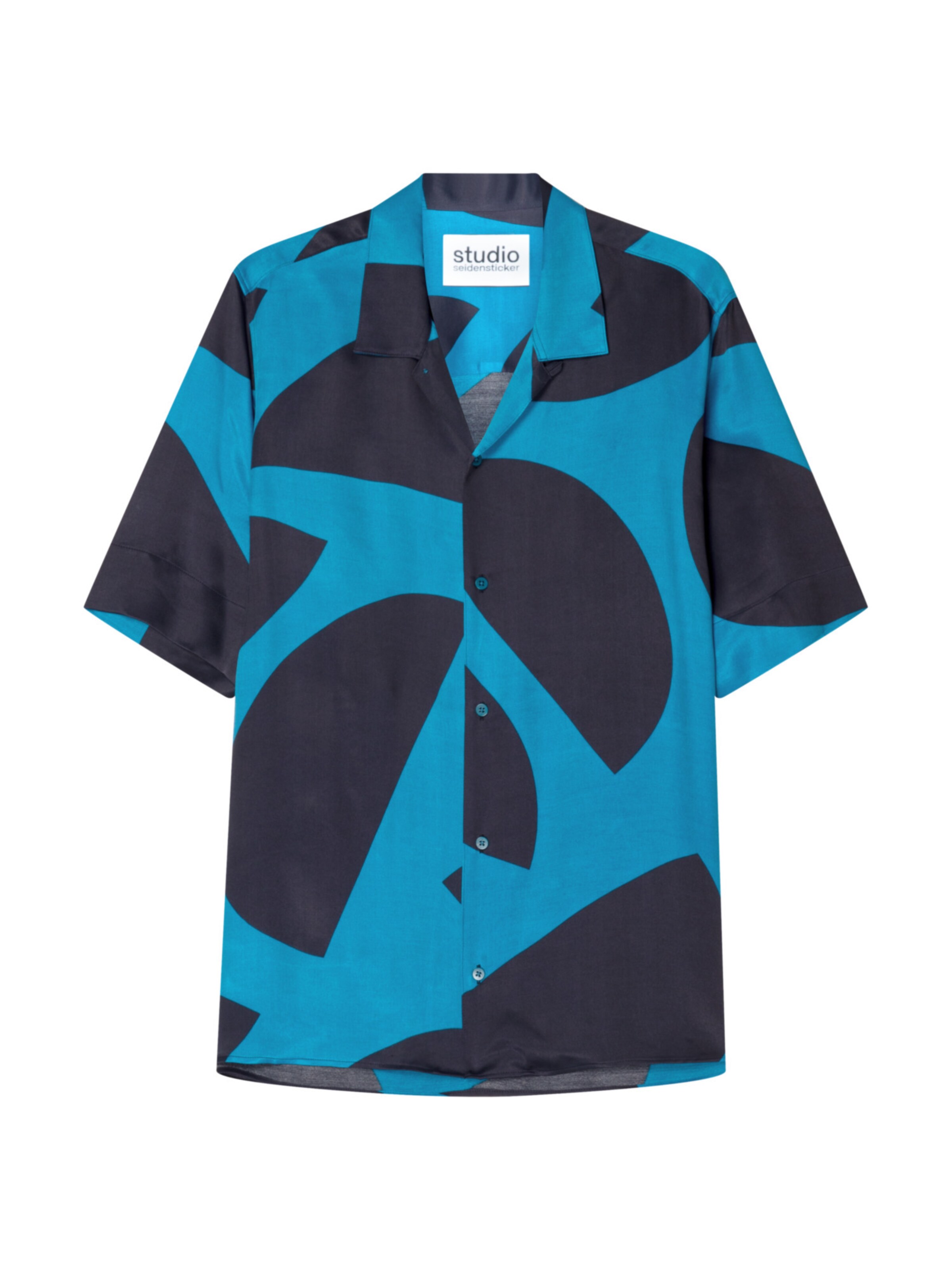 SEIDENSTICKER Рубашка на пуговицах 'Studio' комфортного кроя в цвете бирюзовый, черный
SEIDENSTICKER Рубашка на пуговицах 'Studio' комфортного кроя в цвете бирюзовый, черный