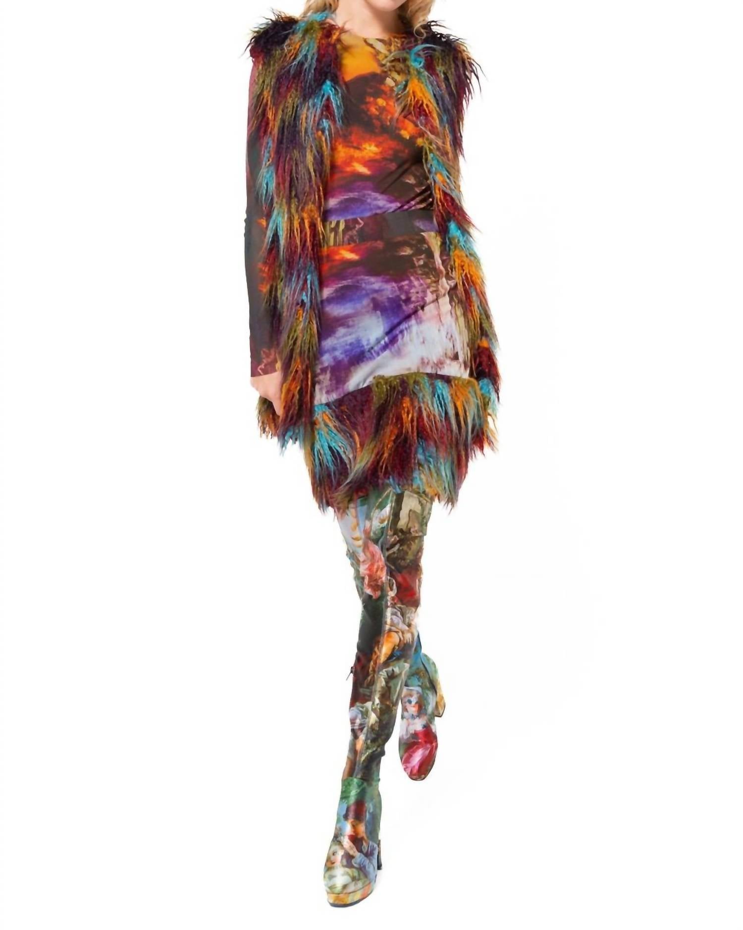 Мини-юбка в цвете Multi Petit Pois By Viviana G
Мини-юбка в цвете Multi Petit Pois By Viviana G