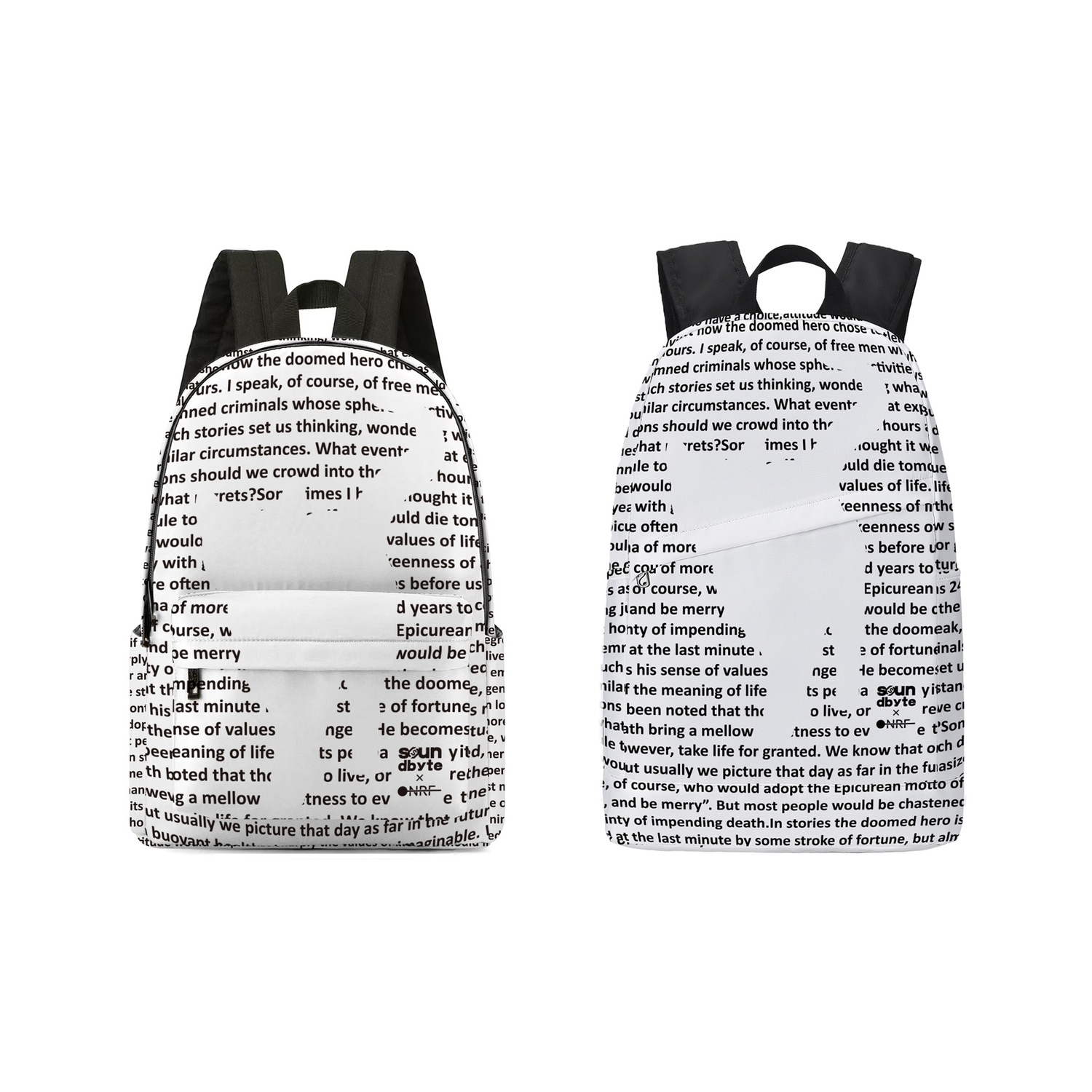 ONRF Полиэстеровый рюкзак унисекс белый, White Combo 4
ONRF Полиэстеровый рюкзак унисекс белый, White Combo 4