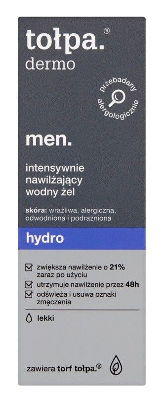 Tołpa Men Hydro гель для лица, 75 ml
Tołpa Men Hydro гель для лица, 75 ml