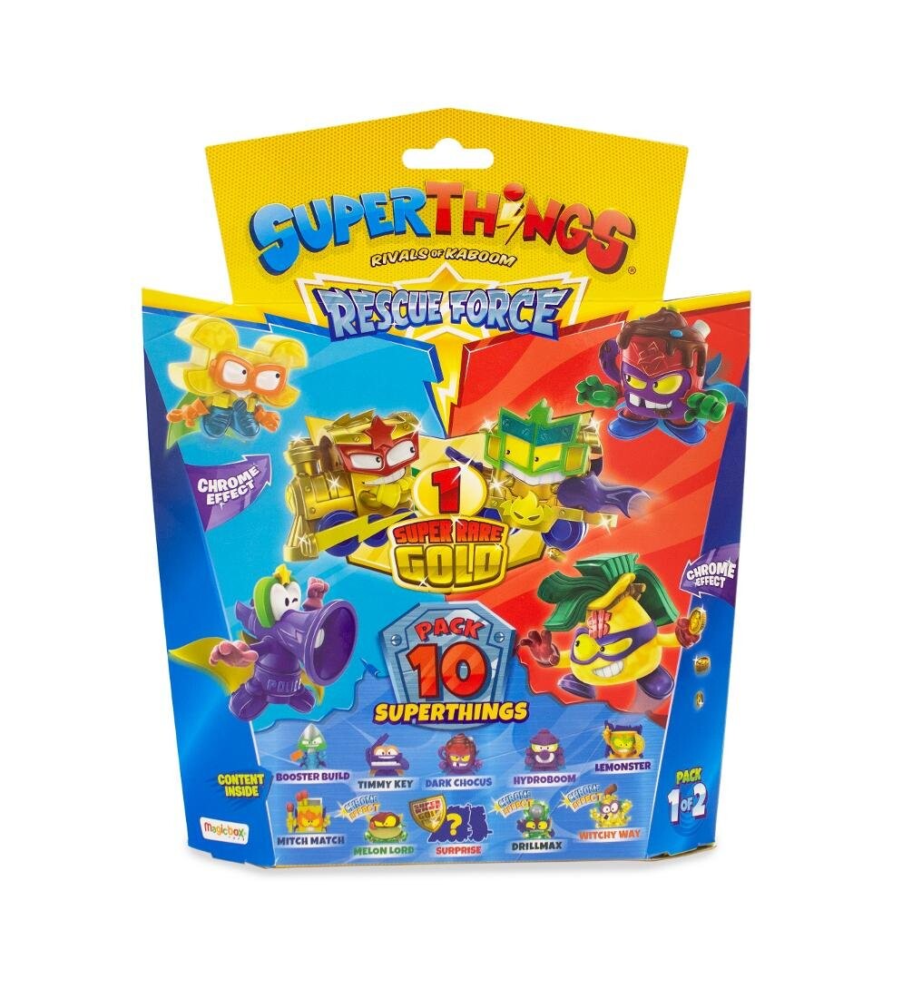 Блистерная упаковка Super Things Series 5 Rescue Force, 10 шт. SuperThings
Блистерная упаковка Super Things Series 5 Rescue Force, 10 шт. SuperThings