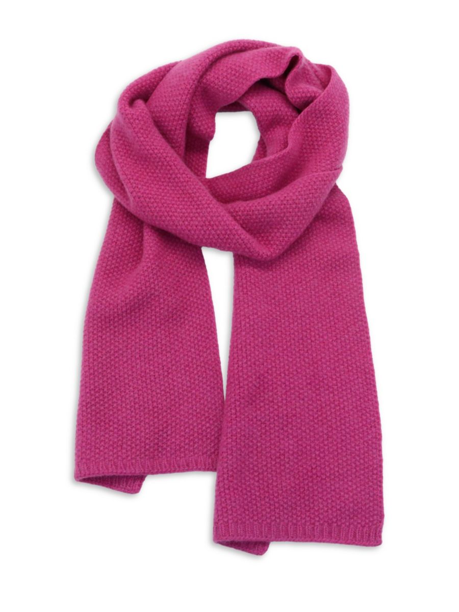 Кашемировый шарф с плетением Portolano, цвет Very Berry
Кашемировый шарф с плетением Portolano, цвет Very Berry