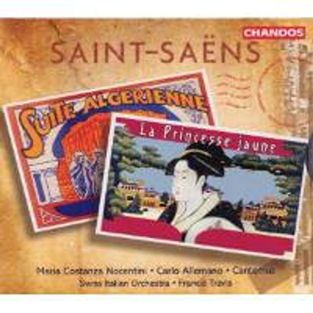Диск CD Saint-Saens: Suite Algerienne/Princesse Jaune - Travis
Диск CD Saint-Saens: Suite Algerienne/Princesse Jaune - Travis