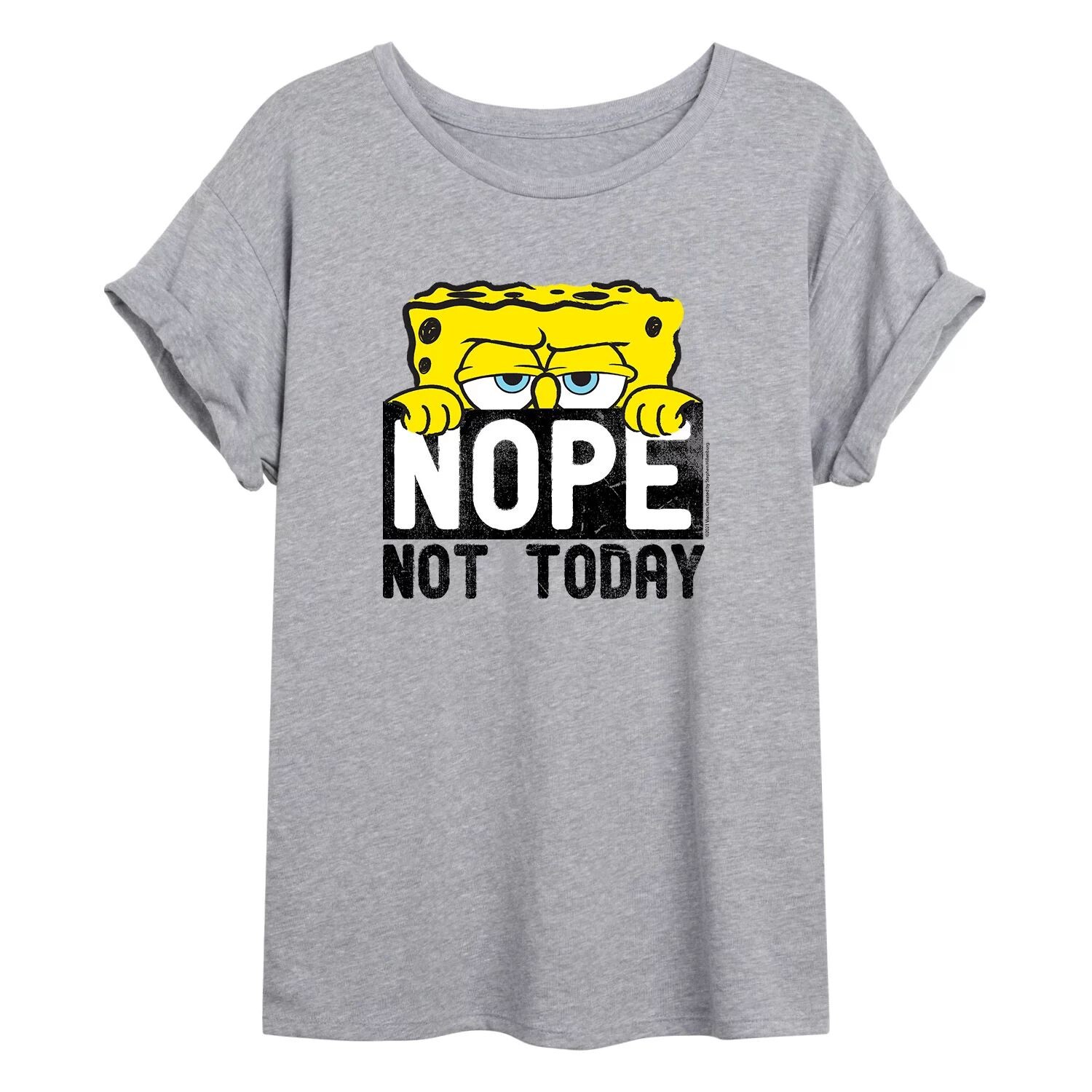 Детская струящаяся футболка «Губка Боб Квадратные Штаны» «Нет, не сегодня» Licensed Character
Детская струящаяся футболка «Губка Боб Квадратные Штаны» «Нет, не сегодня» Licensed Character