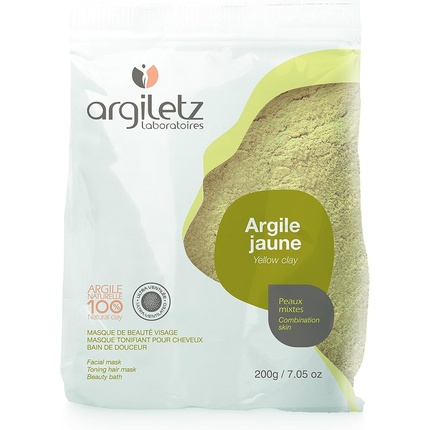Ультра-вентилируемая желтая глиняная маска для лица/волос и ванны 200 г - упаковка из 2 шт. Argiletz
Ультра-вентилируемая желтая глиняная маска для лица/волос и ванны 200 г - упаковка из 2 шт. Argiletz