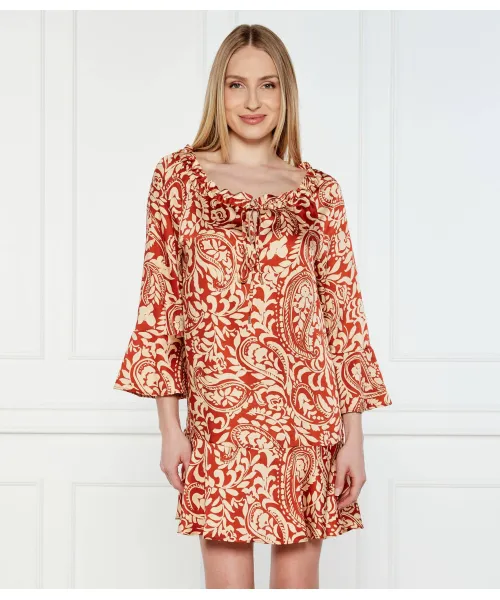 Платье с узором пейсли Liu Jo, коричневый
Платье с узором пейсли Liu Jo, коричневый