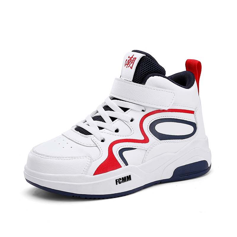 Детская повседневная обувь для детей FCMM, белый/синий 
Детская повседневная обувь для детей FCMM, белый/синий