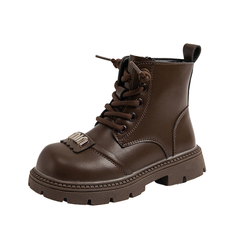 Теплые и износостойкие детские ботинки. FIRS Kids, коричневый 
Теплые и износостойкие детские ботинки. FIRS Kids, коричневый