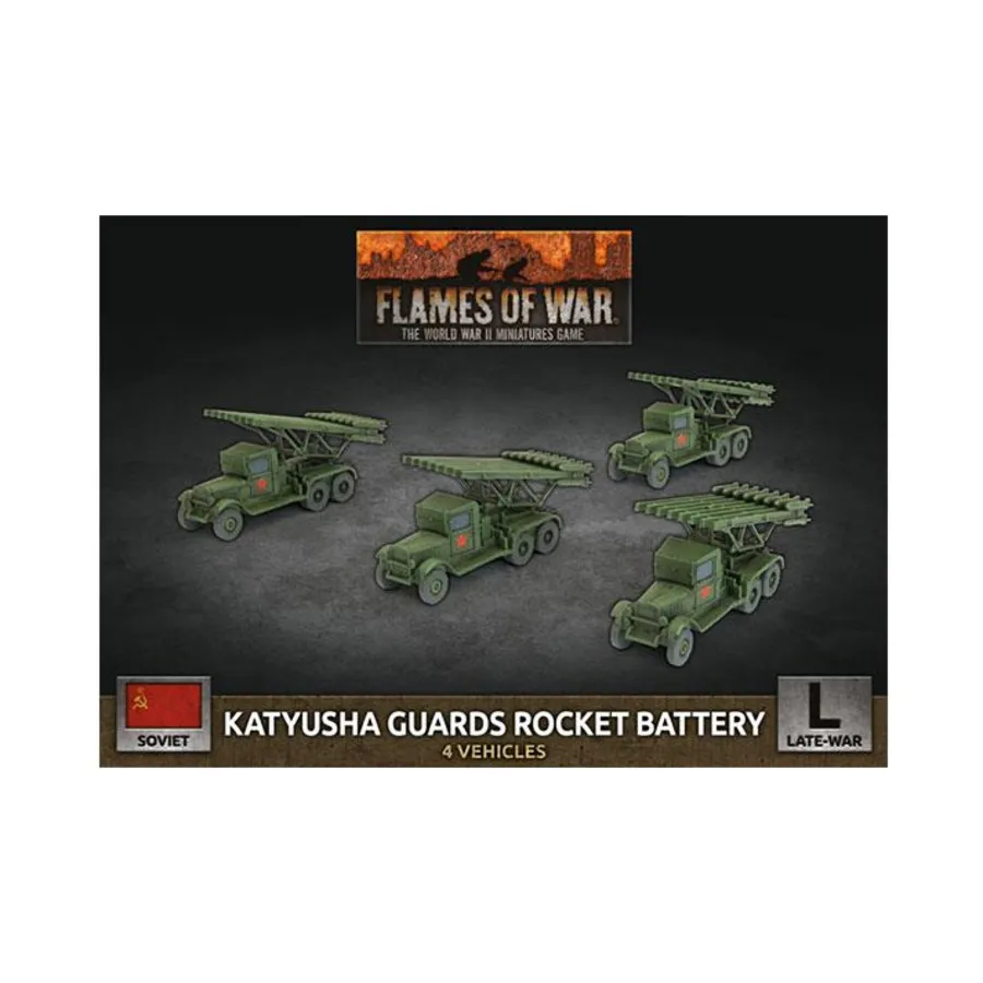 Гвардейская ракетная батарея «Катюша», Flames of War - WWII - Soviet - Vehicles (4th Edition) 
Гвардейская ракетная батарея «Катюша», Flames of War - WWII - Soviet - Vehicles (4th Edition)
