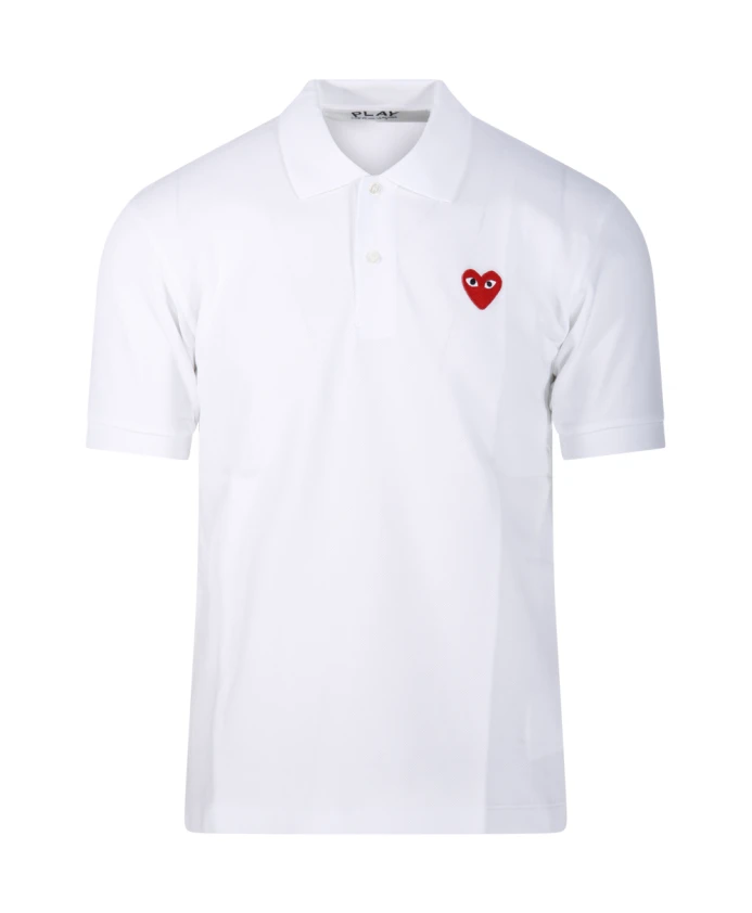 Футболка с красным сердцем Comme Des Garã§Ons Play, белый
Футболка с красным сердцем Comme Des Garã§Ons Play, белый