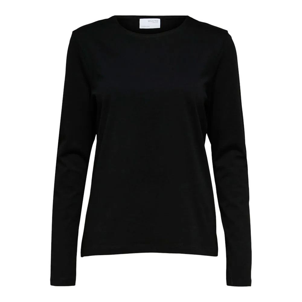 Лонгслив Selected Essential, черный
Лонгслив Selected Essential, черный