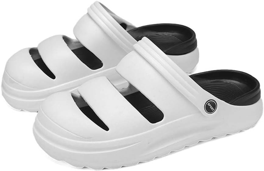 Женские и мужские сабо с поддержкой свода стопы, садовые туфли на скользящей подошве, сандалии с амортизирующей стелькой при плантарном фасциите, нескользящие пляжные шлепанцы с съемными стельками для улицы и дома Bydzkj, белый
Женские и мужские сабо с поддержкой свода стопы, садовые туфли на скользящей подошве, сандалии с амортизирующей стелькой при плантарном фасциите, нескользящие пляжные шлепанцы с съемными стельками для улицы и дома Bydzkj, белый