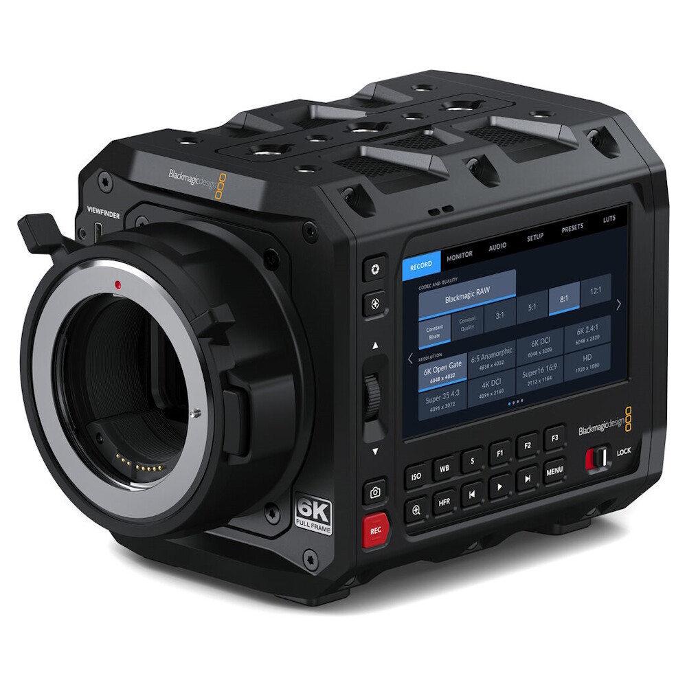 Видеокамера Blackmagic Design PYXIS 6K, крепление EF, черный
Видеокамера Blackmagic Design PYXIS 6K, крепление EF, черный