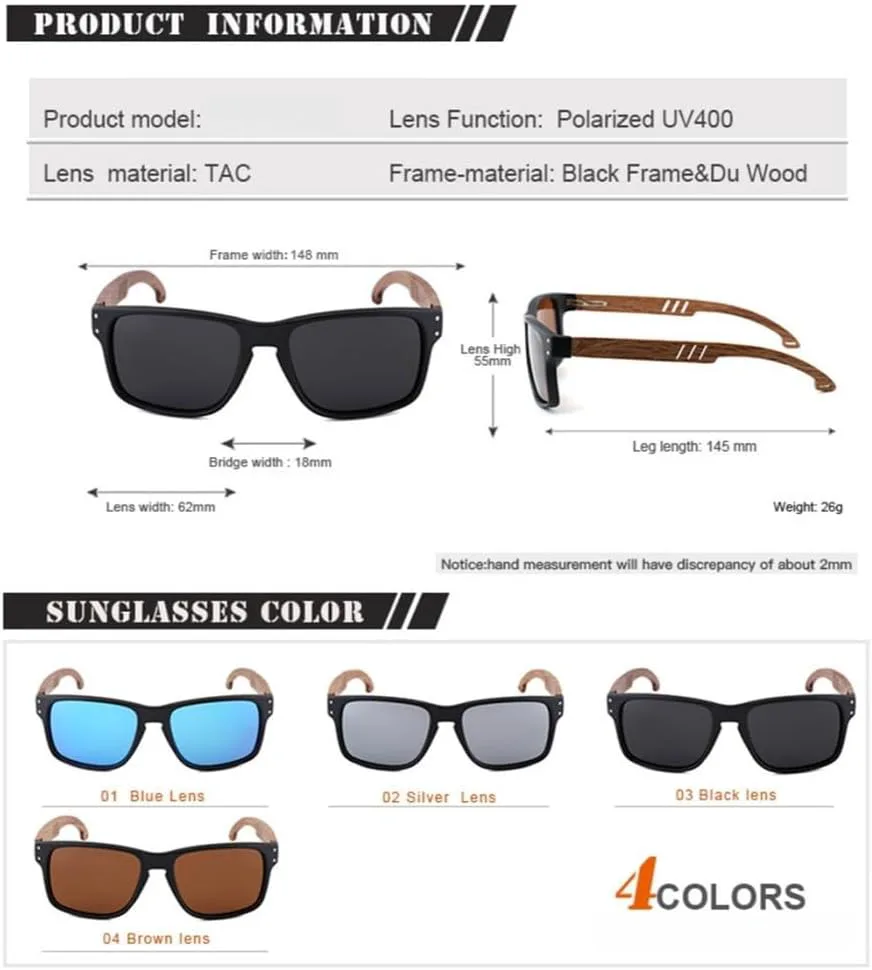 Винтажные солнцезащитные очки-ободок для женщин, деревянные, поляризованные, с защитой от УФ-излучения UV400, подходят для ношения на открытом воздухе UJNHGQ, Blue
Винтажные солнцезащитные очки-ободок для женщин, деревянные, поляризованные, с защитой от УФ-излучения UV400, подходят для ношения на открытом воздухе UJNHGQ, Blue